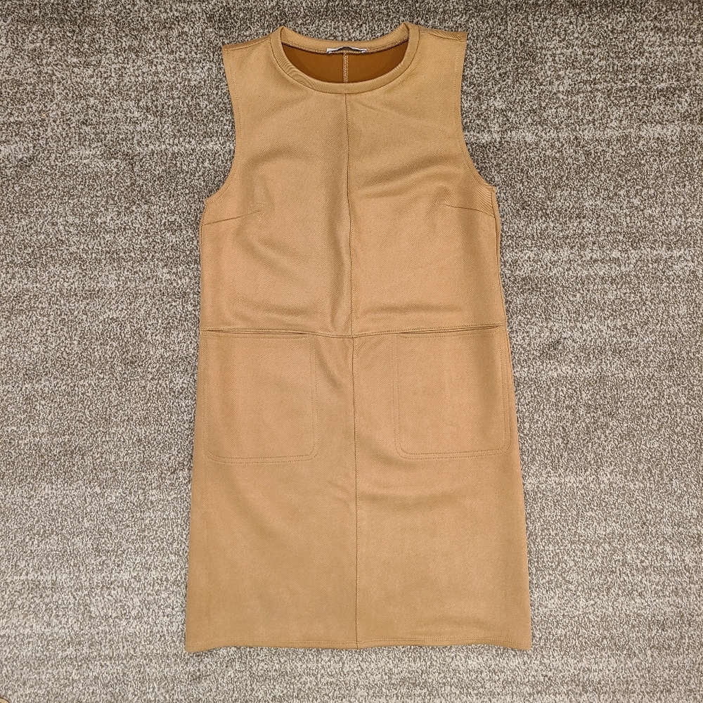 Zara Tan Mini Dress